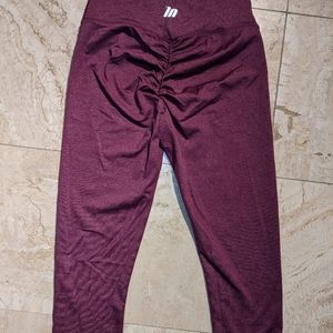 Muscle nation high waist scrunch 7/8 leggings